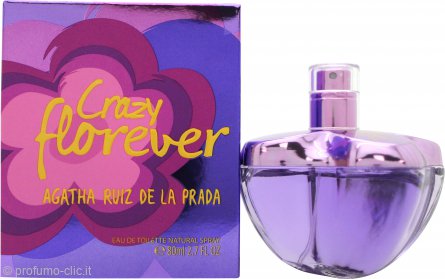 Agatha Ruiz de la Prada Crazy Florever Eau de Toilette 80ml Spray