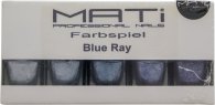 MATi Professional Nails Gift Set Blue Ray 5 x 5ml Nail Polish