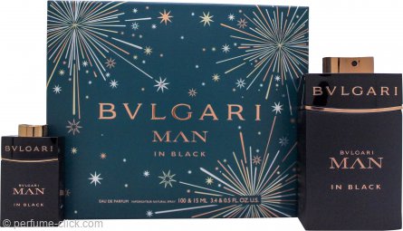 Bvlgari Man In Black Gift Set 3.4oz (100ml) EDP + 0.5oz (15ml) EDP