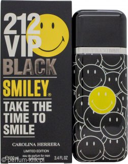 carolina herrera 212 vip black smiley
