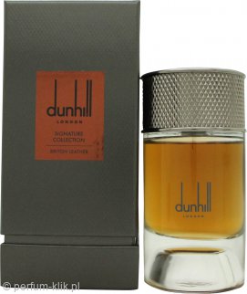 dunhill signature collection - british leather woda perfumowana 100 ml   