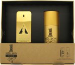 Paco Rabanne 1 Million Elixir Gift Set 3.4oz (100ml) EDP + 5.1oz (150ml) Deodorant Spray