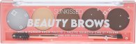 Sunkissed Beauty Brows Palette 0.5g Brow Wax + 4 x 1g Brow Powder