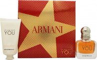 Giorgio Armani In Love With You Gift Set 30ml EDP Spray + 50ml Hand Cream