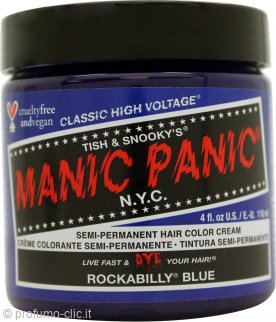 Manic Panic High Voltage Classic Semi-Permanent Hair Colour 118ml - Rockabilly Blue