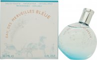 Hermès Eau des Merveilles Bleue Eau de Toilette 1.0oz (30ml) Refillable Spray
