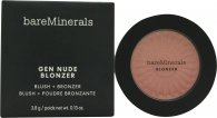 bareMinerals Gen Nude Blonzer Blush + Bronzer 3,8g - Kiss Of Pink