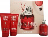 Cacharel Amor Amor Gift Set 50ml EDT + 2 x 50ml Body Lotion