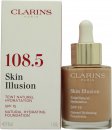Clarins Skin Illusion Natural Hydrating Foundation SPF15 1.0oz (30ml) - 108.5 Cashew