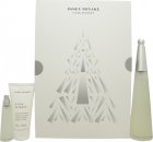 Issey Miyake L'eau d'Issey Gavesæt 100ml EDT + 50ml Body Lotion + 10ml EDT Purse Spray - Christmas Edition