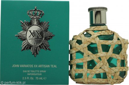 john varvatos john varvatos xx artisan teal woda toaletowa 75 ml   