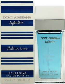 Dolce & Gabbana Light Blue Italian Love Eau de Toilette 0.8oz (25ml) Spray