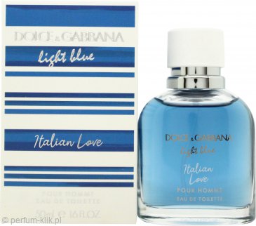 dolce & gabbana light blue pour homme italian love