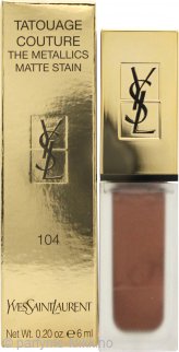 Yves Saint Laurent Tatouage Couture The Metallics Liquid Lipstick 6ml - 104 Rose Gold Riot