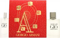 Giorgio Armani Acqua Di Gio Christmas Gift Set 1.7oz (50ml) EDT + 0.5oz (15ml) EDT