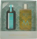 Moroccanoil Treatment Light Gift Set 100ml Hair Treatment + 250ml Shower Gel