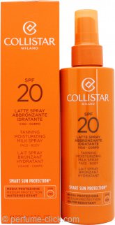 Collistar Perfect Tanning Moisturizing Milk SPF20 6.8oz (200ml) Spray