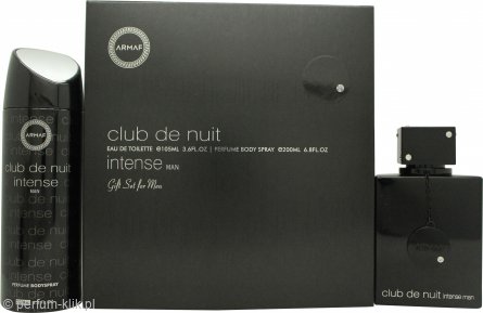 armaf club de nuit intense man woda toaletowa 105 ml   zestaw