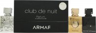 Armaf Club de Nuit A Collectors Pride for Men Gift Set 1.0oz (30ml) Club de Nuit Intense EDP + 1.0oz (30ml) Club de Nuit Milestone EDP + 1.0oz (30ml) Club de Nuit Sillage EDP