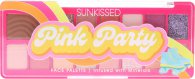 Sunkissed Pink Party Face Palette 1.7g Bronzer + 1.7g Blusher + 8.4g Oogschaduw