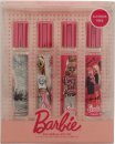 Barbie Rollerball Geschenkset 4 x 10 ml EDP