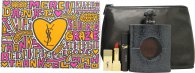 Yves Saint Laurent Black Opium Geschenkset 90ml EDP + 2ml Lash Clash Mascara - 01 + 1.3g Rouge Pur Couture Lipstick - 1966