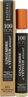 100BON Gingembre & Vétiver Sensuel Eau de Parfum Concentrate 15ml Spray