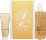 Lancaster Skin Essentials Duo 400ml Express Cleanser + 75ml Flash Smoothing Scrub