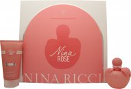 Nina Ricci Nina Rose Gift Set 50ml EDT + 75ml Body Lotion