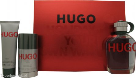 hugo boss hugo woda toaletowa 125 ml   zestaw