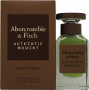 Abercrombie & Fitch Authentic Moment Man Eau de Toilette 1.7oz (50ml) Spray