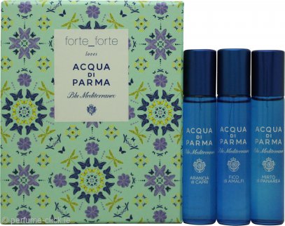 Acqua Di Parma Blu Mediterraneo Set Powder Soap 3 X 70g (Arancia