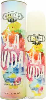 Cuba La Vida Eau de Parfum 3.4oz (100ml) Spray