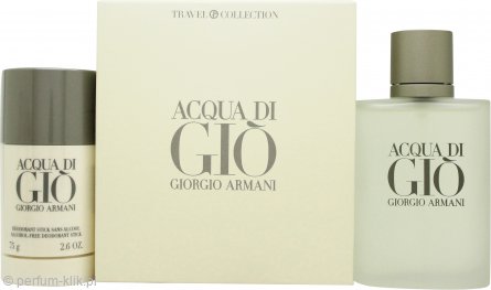 giorgio armani acqua di gio pour homme woda toaletowa 100 ml   zestaw