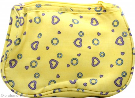 Bags Unlimited Paris Cosmetic Bag - Yellow/Blue