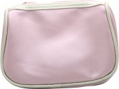Bags Unlimited Shimmer Small Zip Pouch - Pink Pink