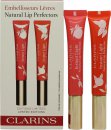 Clarins Instant Light Lip Perfector Duo 2 x 12ml - 13 Pink Grapefruit + 14 Juicy Mandarin