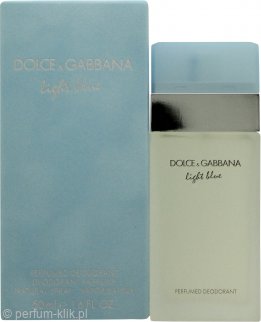dolce & gabbana light blue dezodorant w sprayu 50 ml   