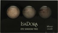 IsaDora Øyenskygge Trio 1,5g - 81 Cool Browns