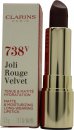 Clarins Joli Rouge Velvet Lipstick 3.5g - 738V Royal Plum