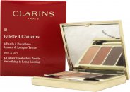 Clarins Ombre Minerale 4 Colour Eyeshadow Palette 6.9g - 01 Nude