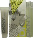 DKNY Women Gift Set 3.4oz (100ml) EDP + 5.1oz (150ml) Shower Gel