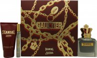Jean Paul Gaultier Scandal Pour Homme Le Parfum Gift Set 3.4oz (100ml) EDP + 0.3oz (10ml) EDP + 2.5oz (75ml) Shower Gel
