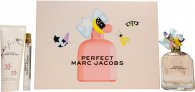 Marc Jacobs Perfect Gift Set 3.4oz (100ml) EDP + 2.5oz (75ml) Body Lotion + 0.3oz (10ml) EDP