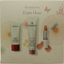 Elizabeth Arden Eight Hour Cream Gavesæt 50ml Skin Protectant + 30ml Håndbehandling + 3.7g Lip Cream Protectant Stick SPF15