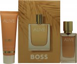 Hugo Boss Alive Gift Set 1.0oz (30ml) EDP + 1.7oz (50ml) Body Lotion