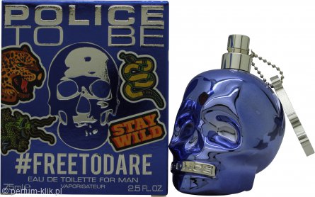 police to be - #freetodare for man woda toaletowa 75 ml   