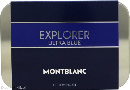 montblanc explorer ultra blue woda perfumowana 7.5 ml   zestaw