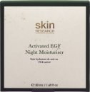 Click to view product details and reviews for Skin research activated epidermal growth factor night moisturiser 50ml.