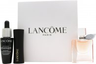 Lancôme Advanced Génifique Mini Geschenkset 10ml Advanced Génifique + 4ml La Vie Est Belle EDP + 1.6g L'Absolue Rouge Matte Lipstick 505
